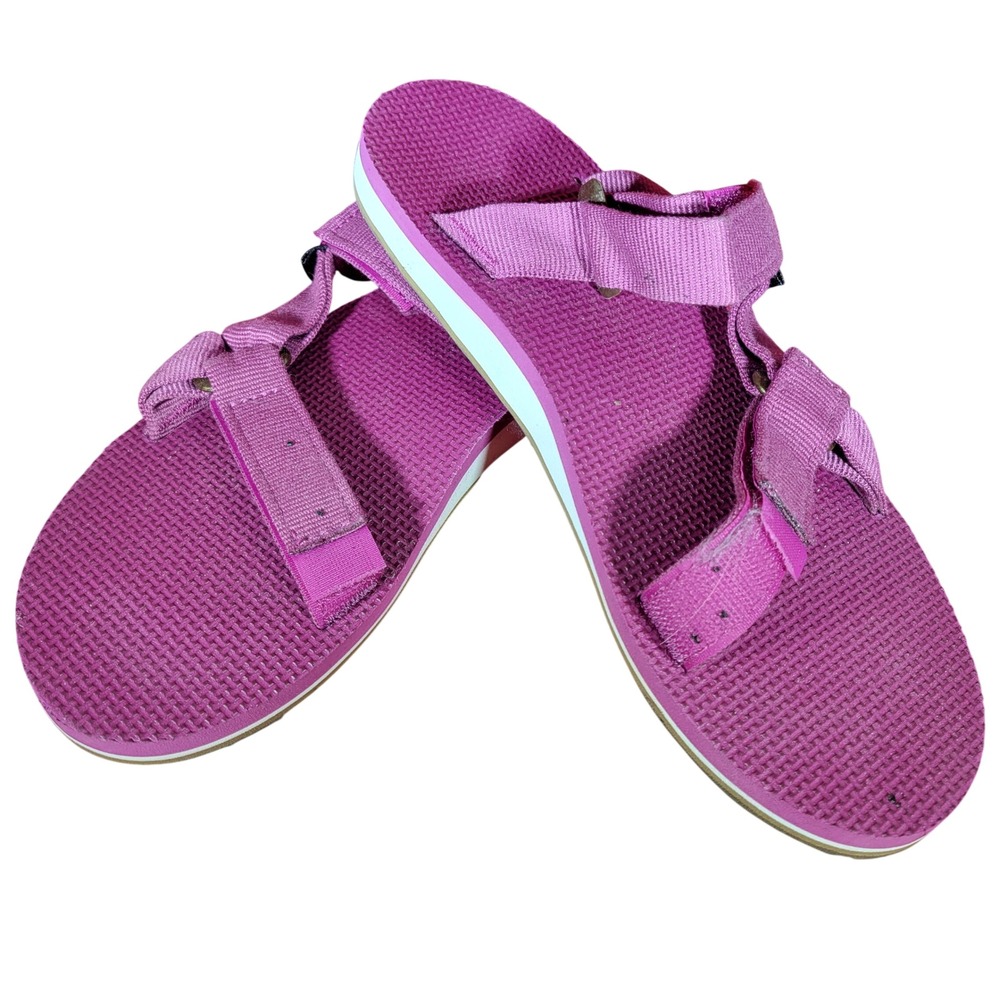 Teva Sandals Womens 8 Purple Original‎ Universal Adjustable Straps Hiking Summer